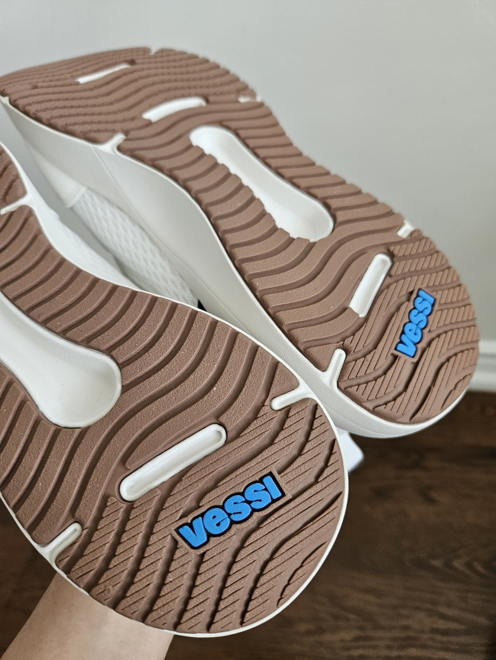 Vessi White & Black Low-Top Sneakers - Picture 7 of 11